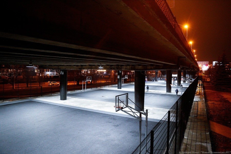 Ермак: баскетбольной площадкой под мостом заинтересовались в Сыктывкаре