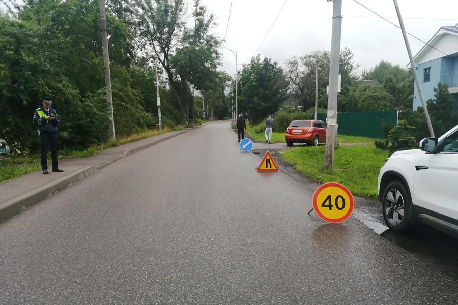 В Калининграде сбили 7-летнего велосипедиста (фото)