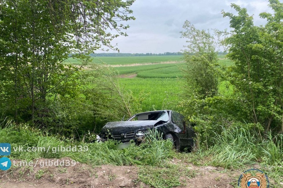 В Багратионовском районе в ДТП пострадали две несовершеннолетние пассажирки авто