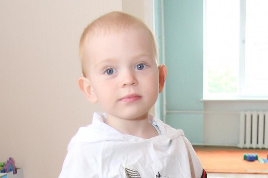 На лечение 2-летнего Артема из Калининграда не хватает 37 тысяч рублей