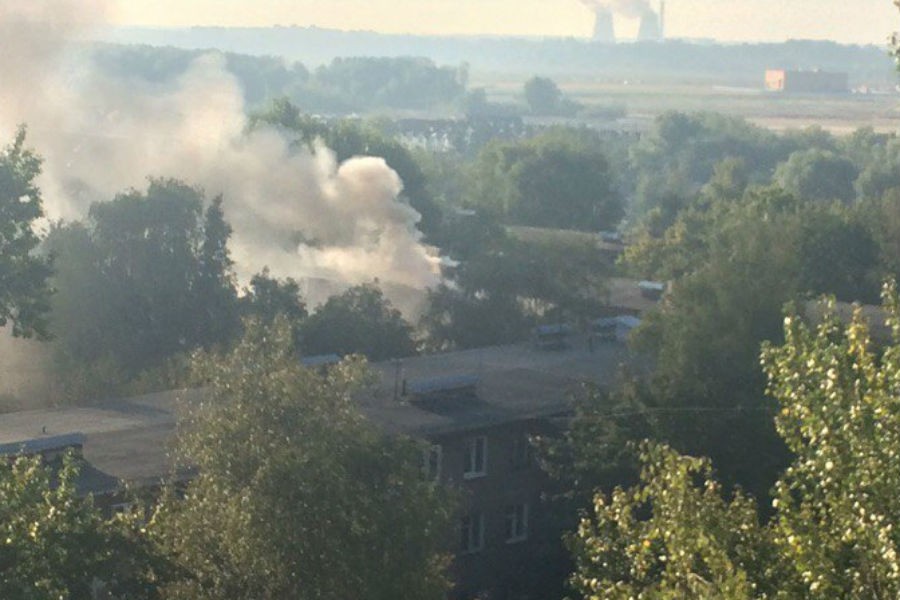 В Калининграде горела квартира на ул. Лесопильной (фото)