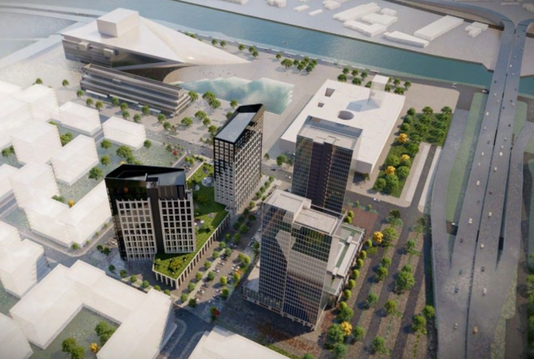 Рядом с культурным центром на Острове предложили построить комплекс высоток (эскизы)