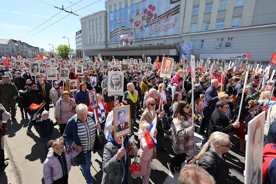 Власти: решение о проведении «Бессмертного полка» в Калининграде пока не принято