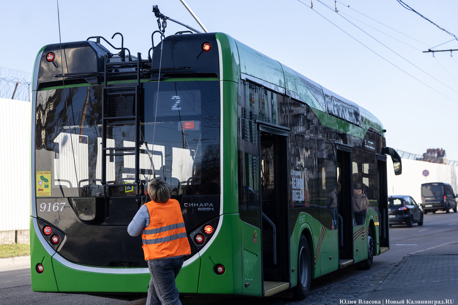 Минпромторг: Калининградская область получит 20 новых троллейбусов 
