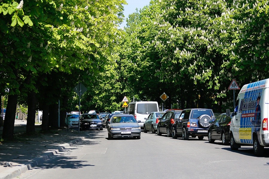 Аварии в районе двухъярусного моста в Калининграде стали причиной пробки в 7 км
