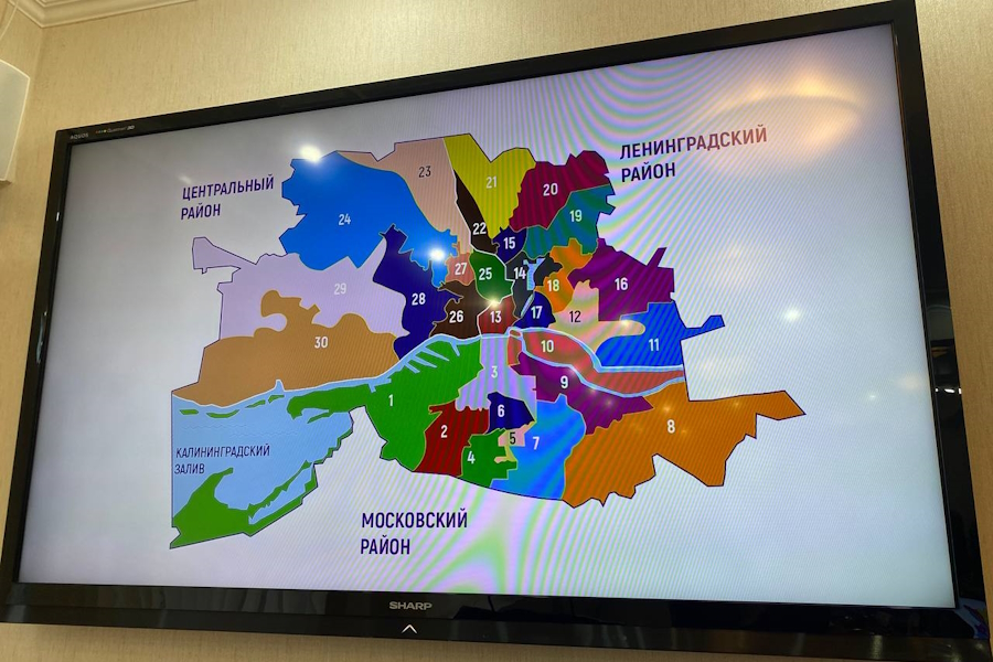В Калининграде утвердили новую схему избирательных округов (фото)