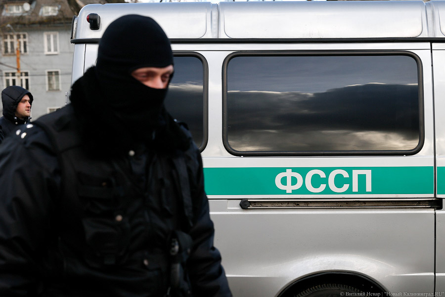 В Советске приставы арестовали движимое имущество стройфирмы за долги