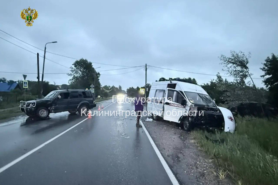 В Немане после ДТП со скорой помощью возбудили уголовное дело на лишённого прав водителя