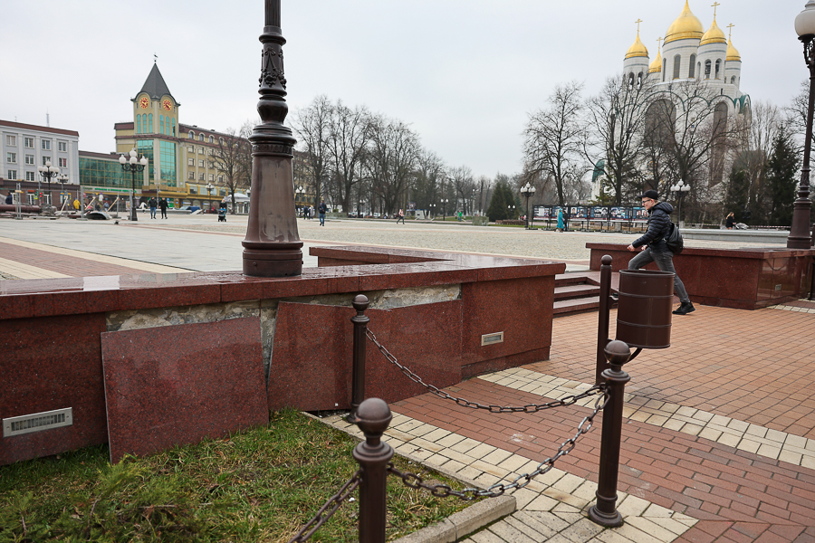 Победитель тендера на ремонт площади Победы снизил цену на треть