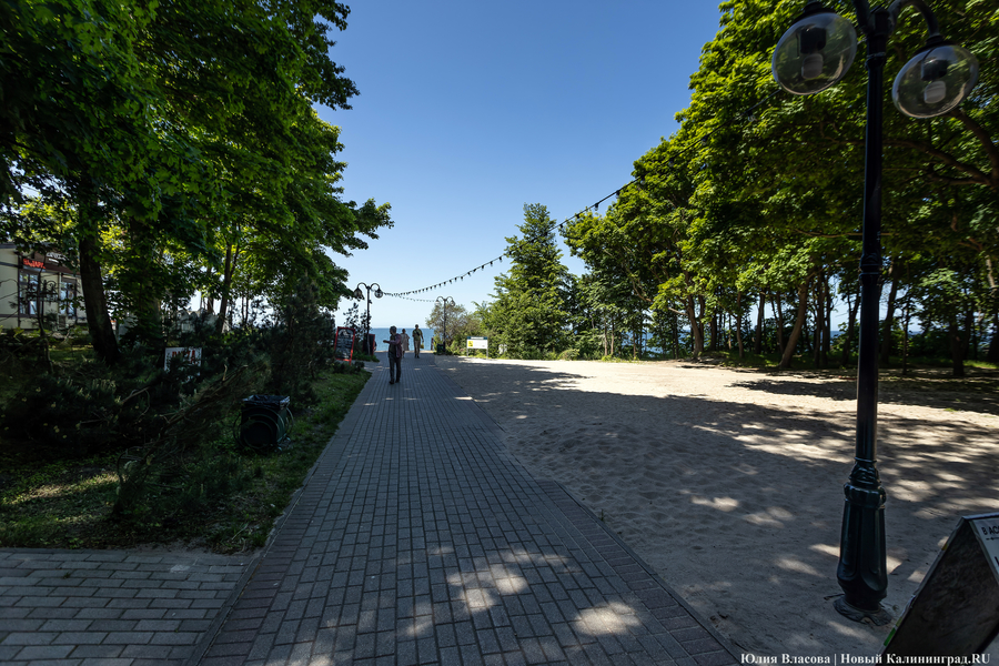 В парк Беккера вернутся торговые точки, демонтированные по решению суда (фото)