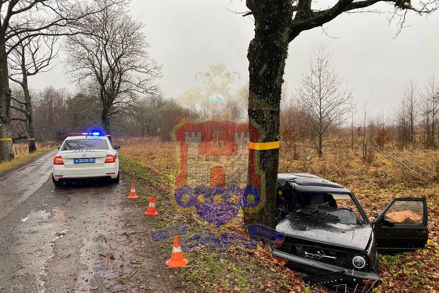 В Озерском районе 20-летний водитель совершил ДТП, в котором погиб подросток