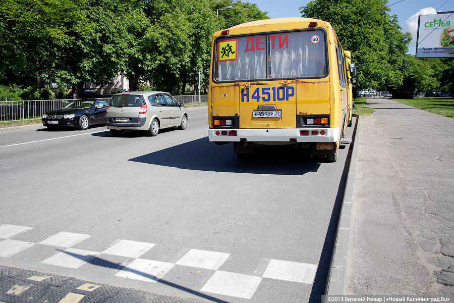 МВД России рассказало о нарушениях при перевозке детей в автобусах