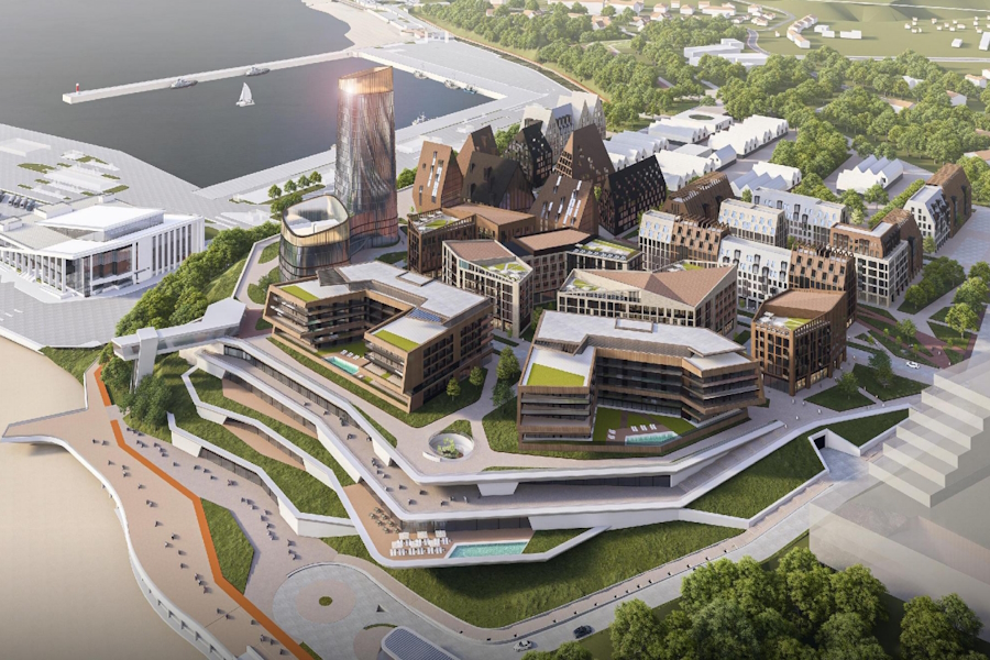 Девелопер сообщил подробности о масштабной застройке на побережье Балтики