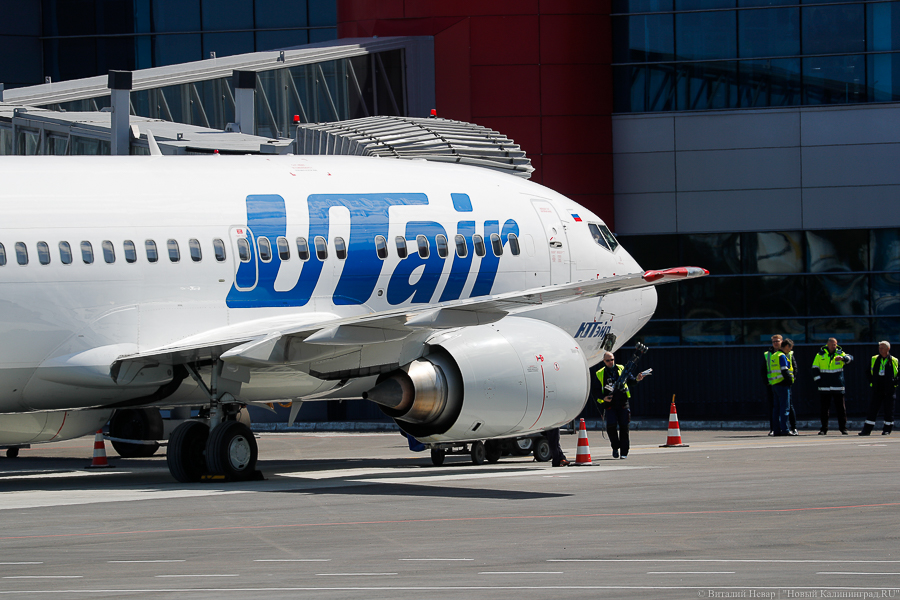 «ЮТэйр» приостановила полеты в Калининград
