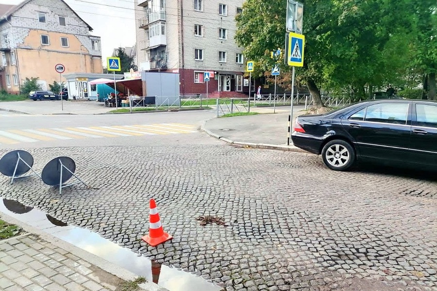 В Калининграде на Чернышевского сбили 13-летнего школьника