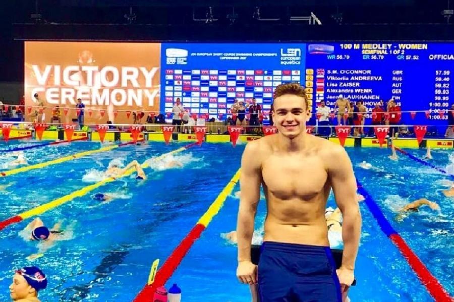 Калининградский пловец выиграл чемпионат Европы в составе сборной России