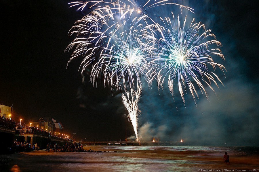 В сентябре в Зеленоградске намерены провести фестиваль фейерверков