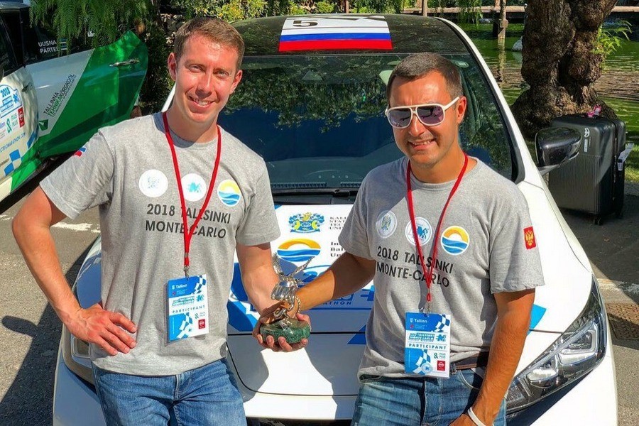 Максим Новиков и Андрей Задорожный. Фото предоставлено БФУ им. И. Канта.