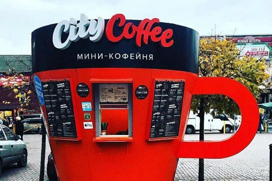 Мэрия Калининграда о кофейне у «Эпицентра»: «Кружка там стоит незаконно. Точка»