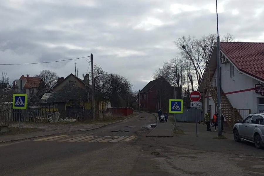 В Балтийске на переходе сбили 63-летнего пешехода (фото)