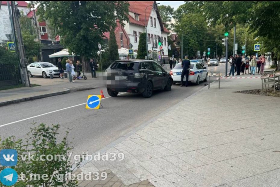 В суд направлено дело о смертельном ДТП в центре Зеленоградска