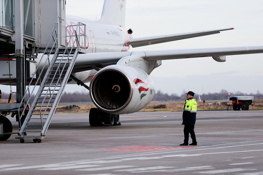 Из-за ожидаемой плохой погоды отменены два авиарейса Москва — Калининград