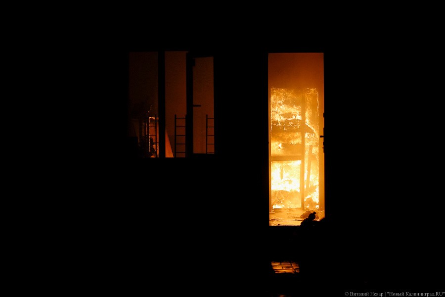 При пожаре на ул. Чекистов в Калининграде погибли двое мужчин