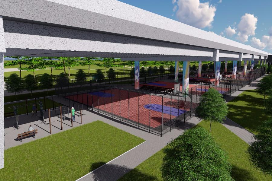Правительство: строительство Центра уличного баскетбола обойдется в 27 млн