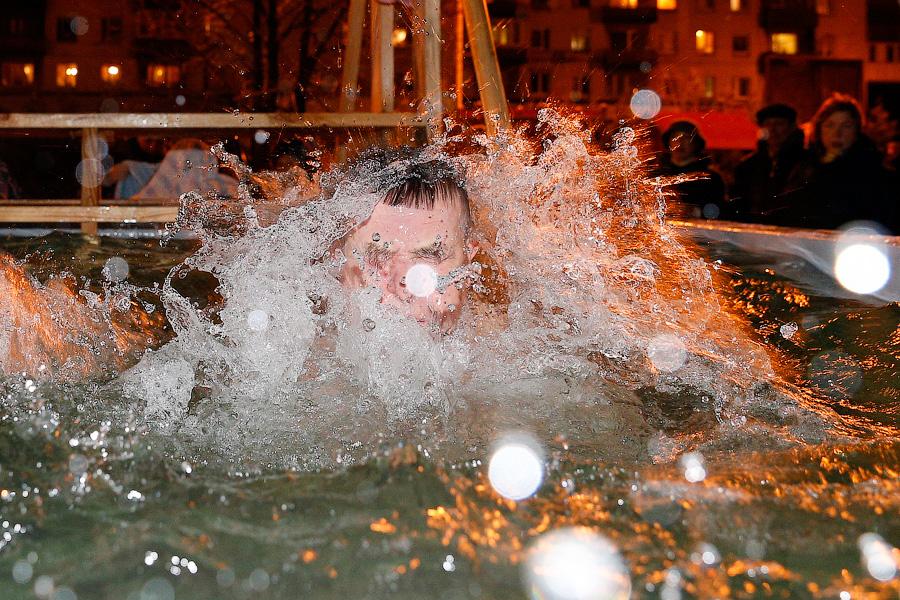 Власти Балтийска призвали горожан окунаться на Крещение в одном месте