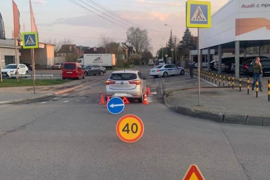 «Киа» сбила 9-летнего ребенка на Кутаисской (фото)
