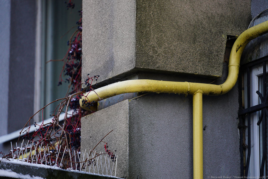 Власти Балтийска сообщили, что не смогут запустить газопровод к следующему отопительному сезону