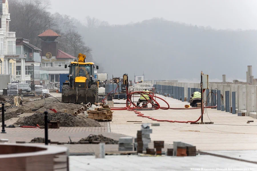 На завершение реконструкции набережной в Светлогорске выделили 700 млн