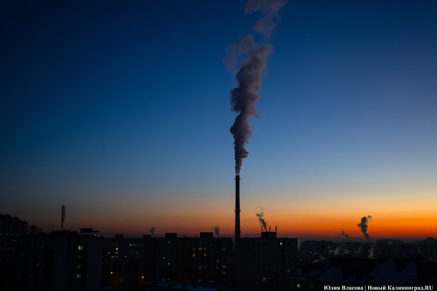 Минприроды: уровень загрязнения воздуха в Калининградской области низкий