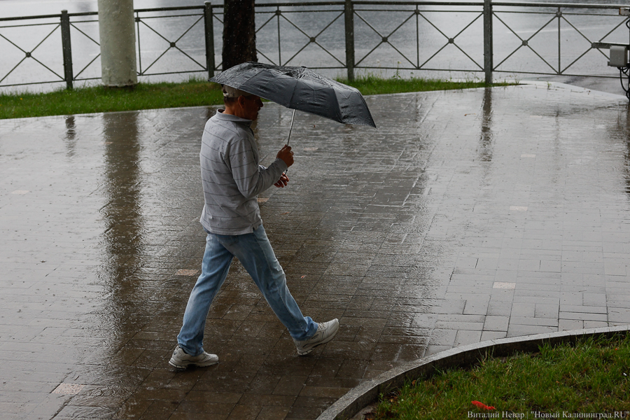 В Полесске из-за непогоды отменили муниципальные соревнования на пляже