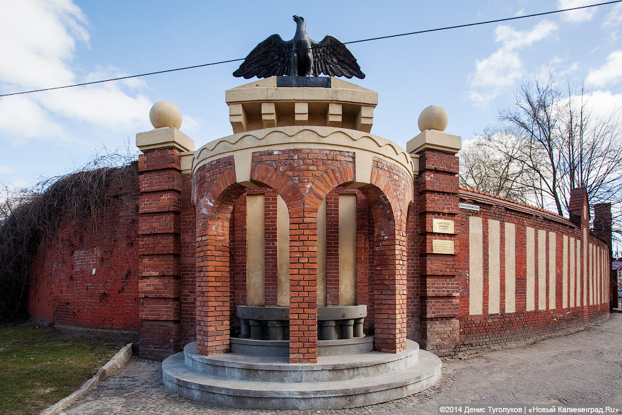 В Советске на Судейский фонтан вернули отреставрированную статую орла