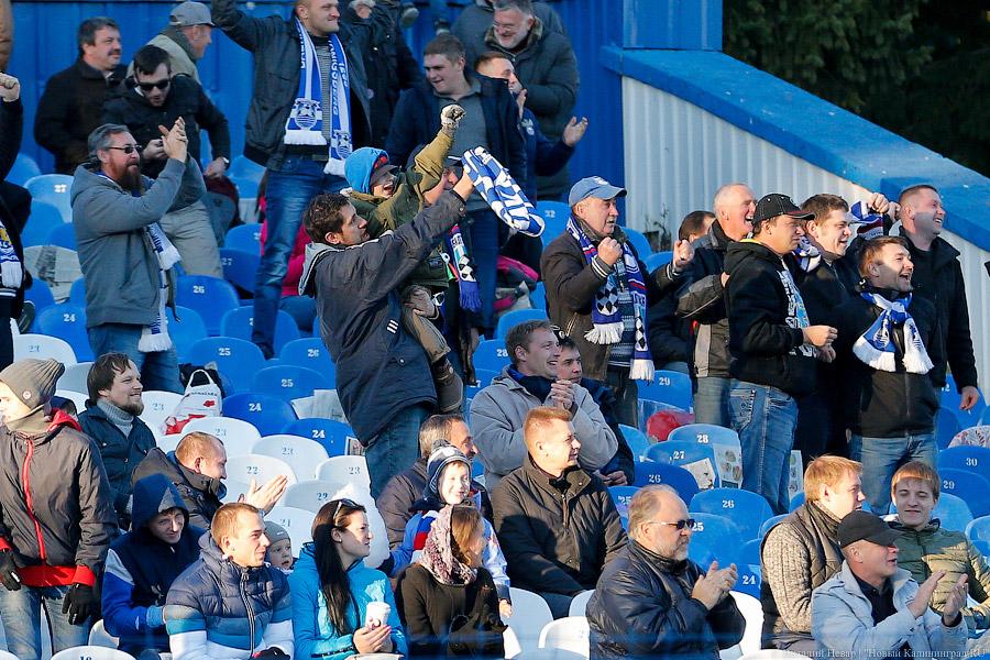 Калининградская «Балтика» разгромила новосибирскую «Сибирь» на своем поле