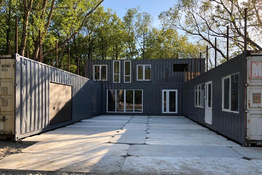 На побережье Зеленоградска строят базу водно-моторного спорта (фото)