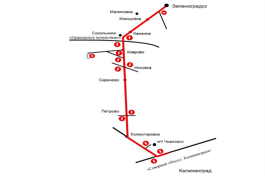 Власти региона предупреждают о перекрытии трасс из-за велопробега (схема)