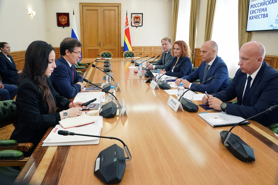 Беспрозванных заявил об учреждении региональной премии в сфере качества