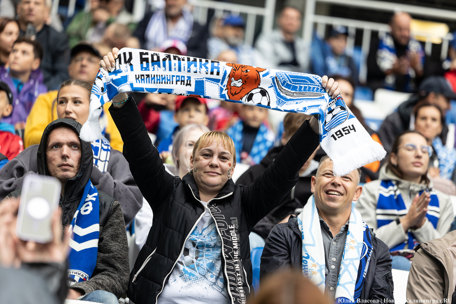 «Балтика» в меньшинстве обыграла «Спартак» в Калининграде