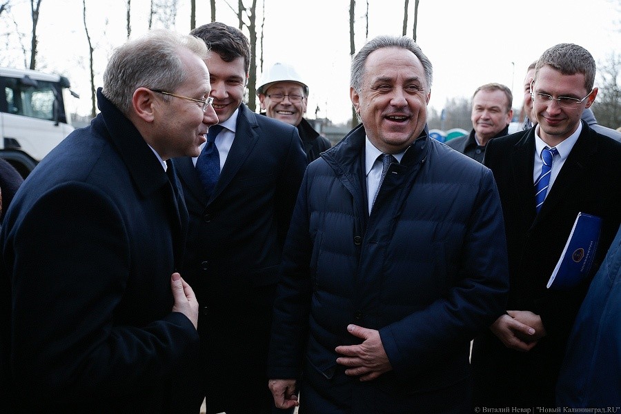 Мутко обещал провести на стадионе в Калининграде «тестовое событие» в преддверии ЧМ-2018