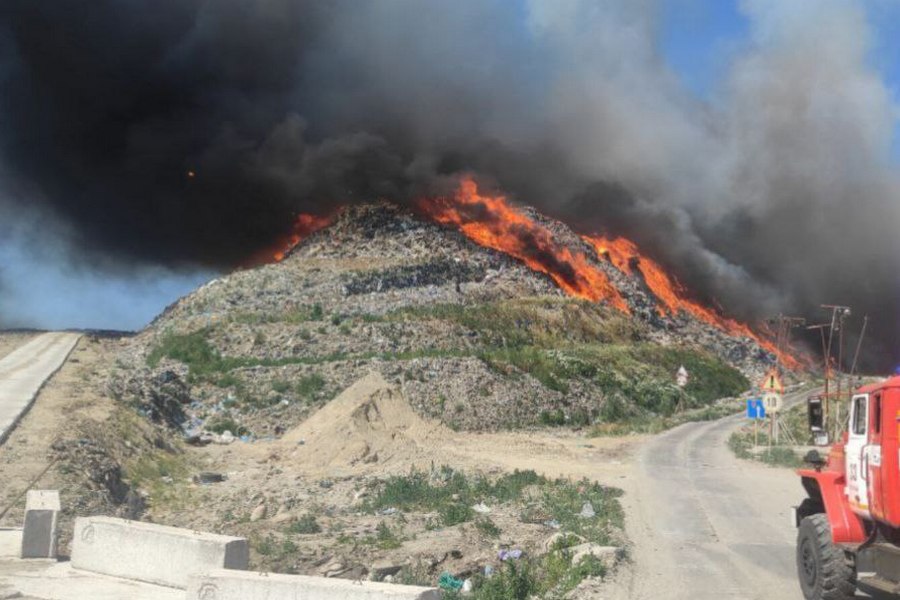 Директор компании-мусорного оператора: к возможному пожару на полигоне в Круглово готовились