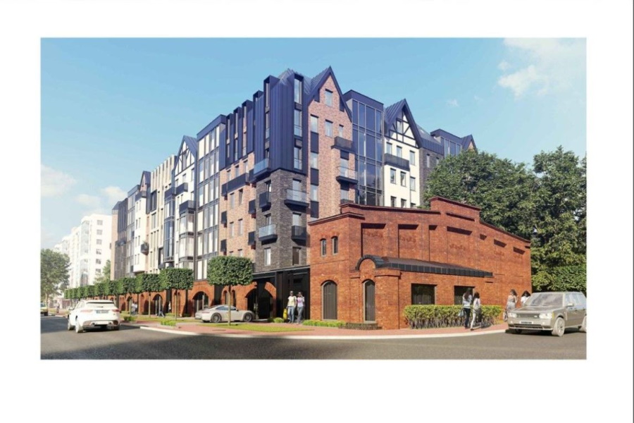 В Калининграде на месте бывших немецких казарм разрешили построить многоквартирный дом