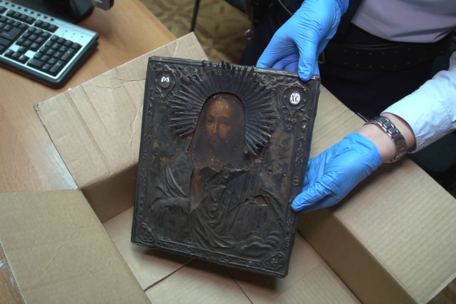 Полиция нашла у квартирного вора икону 1812 года (видео)