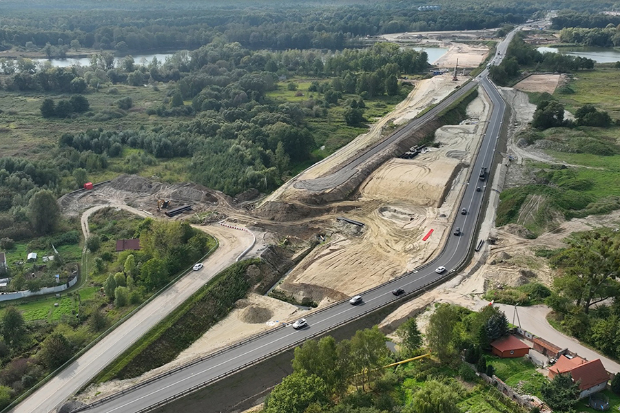 Готовность транспортной развязки в районе Проспекта Победы составляет 50% (фото)