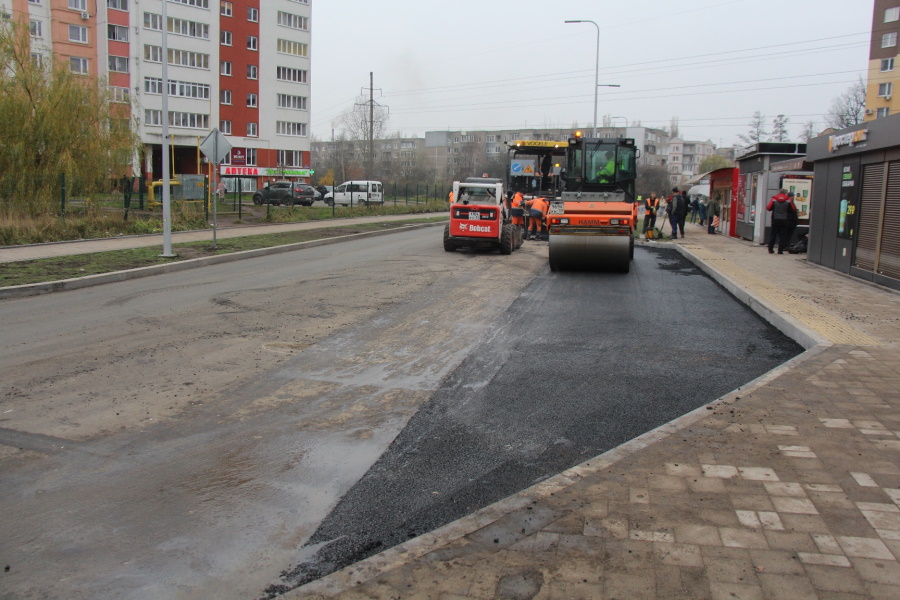 Двустороннее движение по ул. Автомобильной планируют открыть после проверки качества асфальта