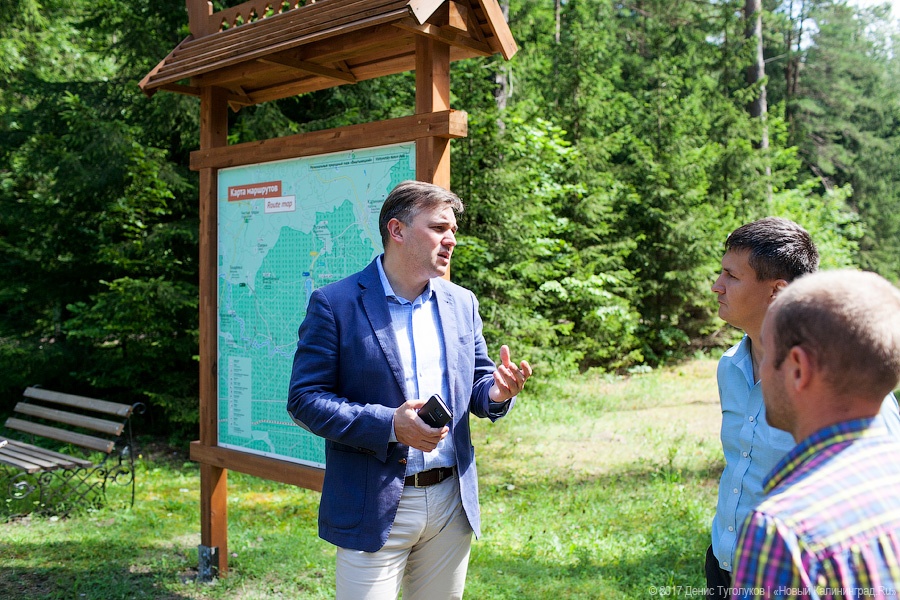 Идем на восток: как Андрей Ермак инспектировал природный парк «Виштынецкий»