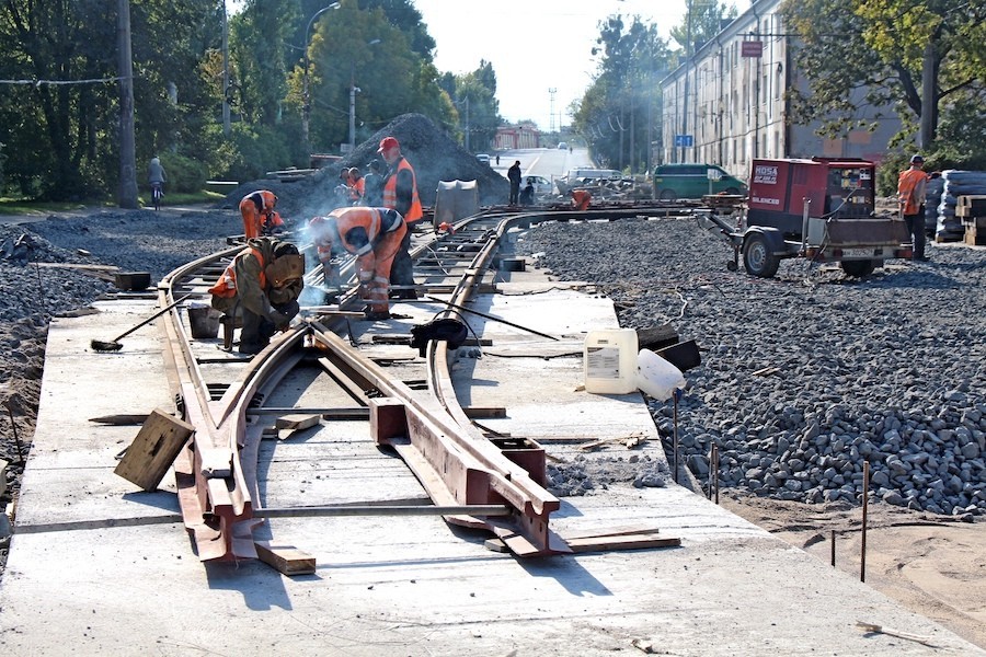 В первых числах октября на Киевской должны начать строить тротуары