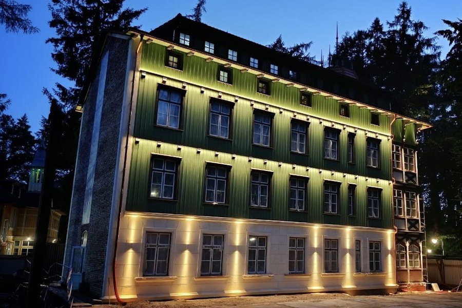 В Светлогорске завершили реставрацию памятника архитектуры у Лиственничного парка (фото)