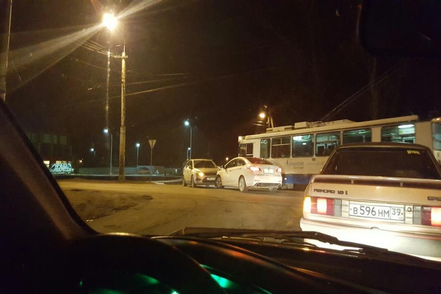 На Советском проспекте из-за аварии образовалась пробка (фото)
